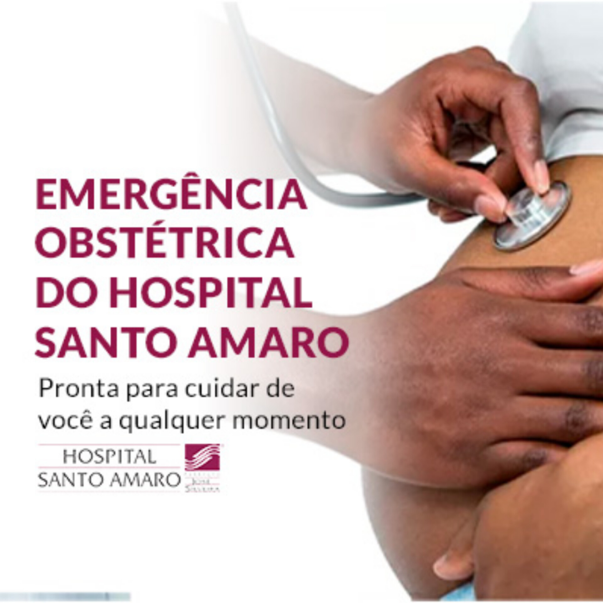 FUNDAÇÃO J.S - Emerência Obstétrica do Hospital Santo Amaro - (Banner 400X400) - Site 