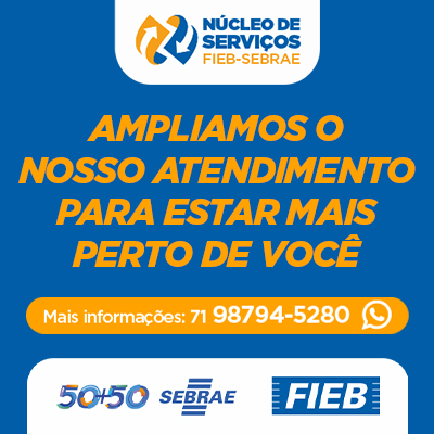 FIEB - Telefone do Núcleo de Serviços - (Banner 400x400) - Mobile