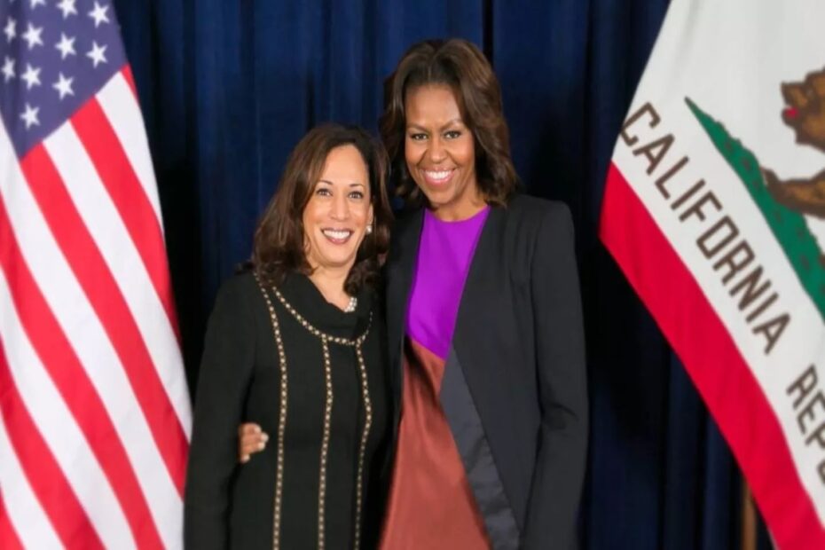 Kamala Harris e Michelle Obama despontam como nomes para disputar a Casa Branca