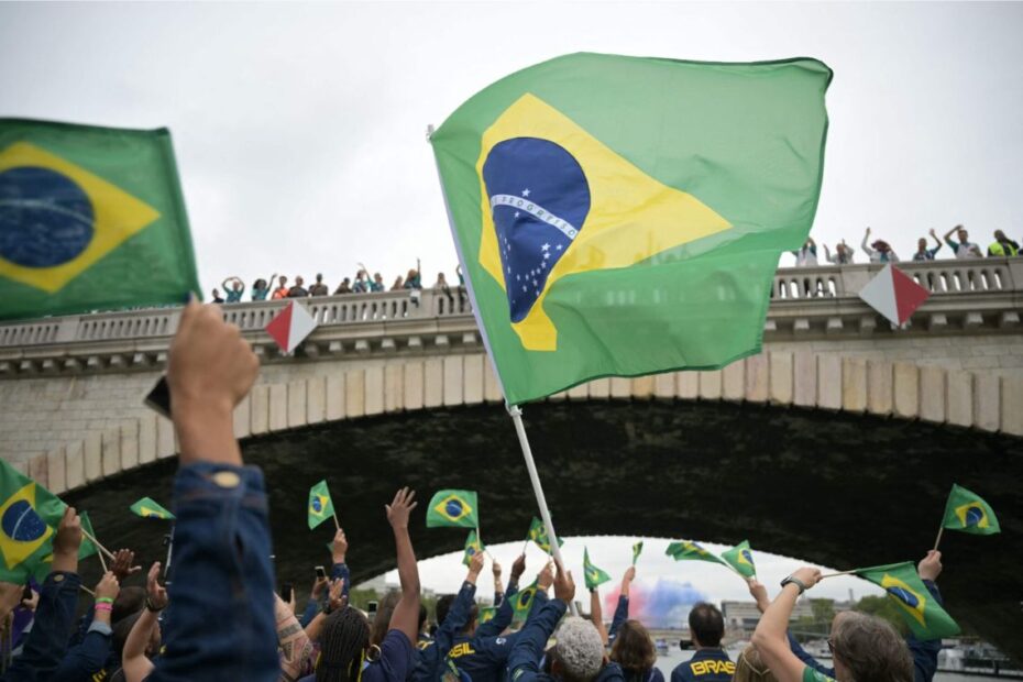 Paris 2024 - Brasil na cerimônia de abertura