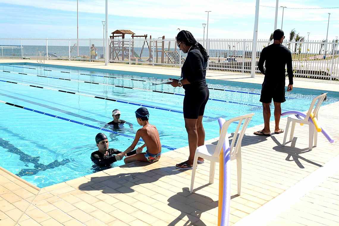 Arena Aquática Salvador disponibiliza aulas gratuitas para a população de Salvador