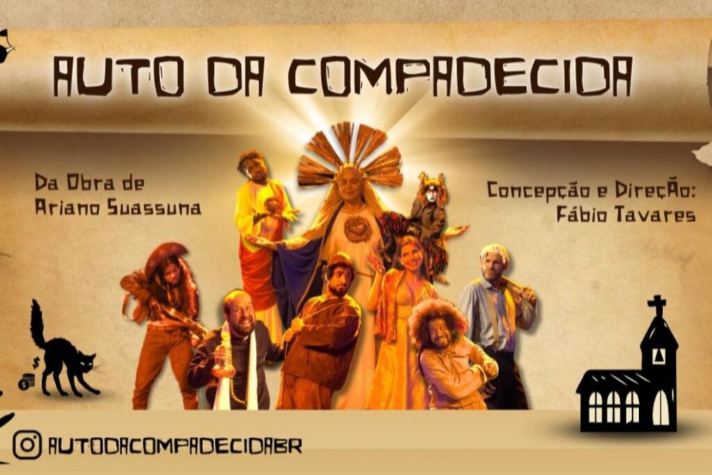 Releitura do Auto da Compadecida entra em cartaz no Teatro Faresi