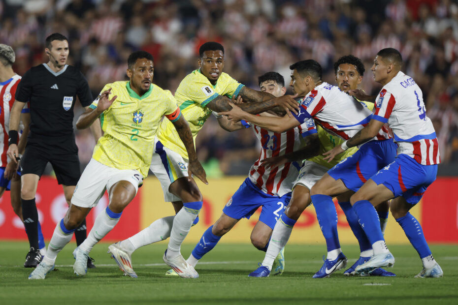 Brasil perde para o Paraguai nas Eliminatórias da Copa