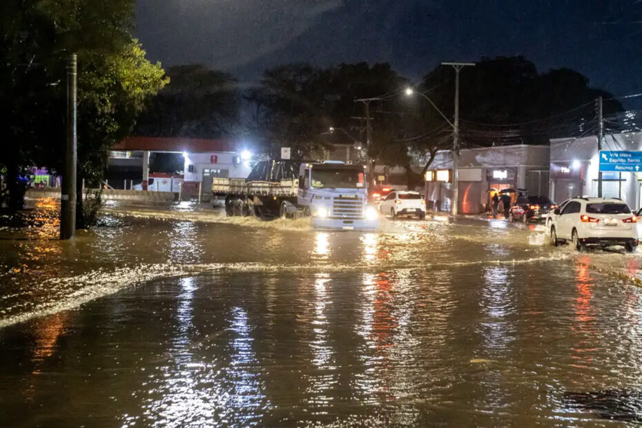 Chuva no Rio Grande do Sul