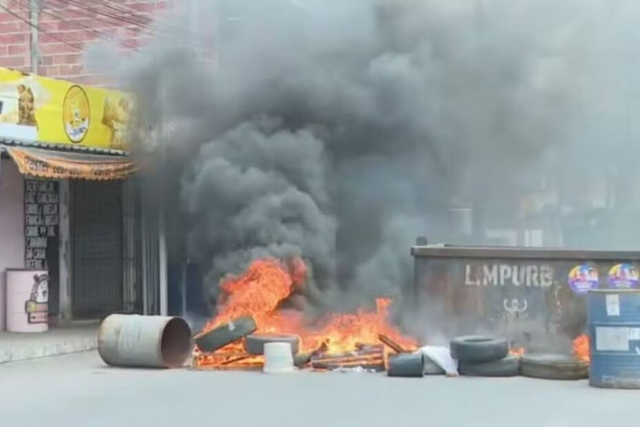 Protestos em Valéria