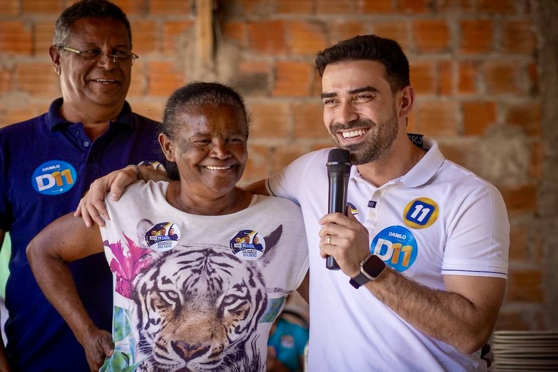 Prefeito Junior Marabá realiza sua primeira carreata em Luís Eduardo Magalhães