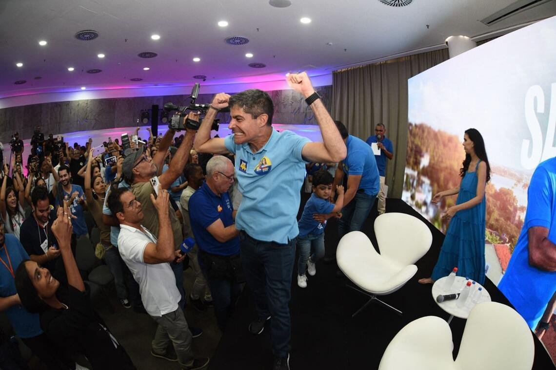 União Brasil governará 40% da Bahia em 2025 e pode expandir número caso vença em Camaçari - 