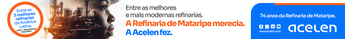 ACELEN – 74 Anos da Refinaria de Mataripe – Banner 1140×130