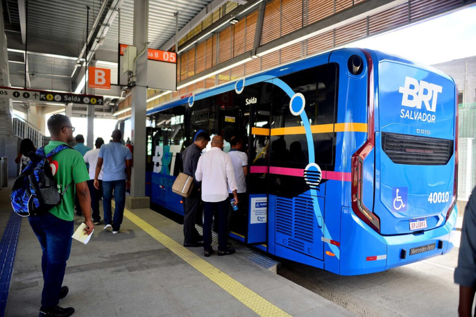 BRT Salvador registra 1,5 milhão de passageiros transportados em agosto - 