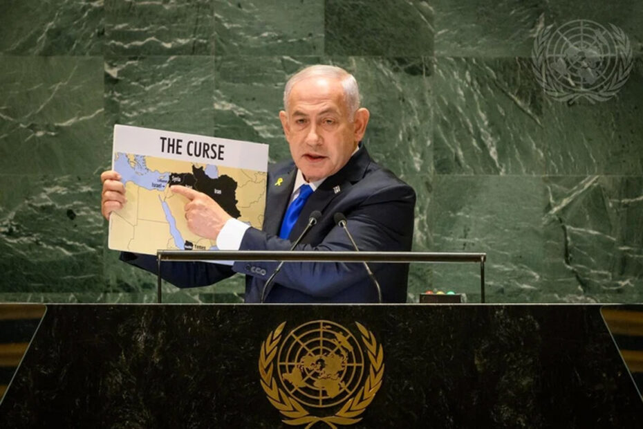 Netanyahu é vaiado na ONU, chama Irã de ‘maldição’ e defende guerras contra Hamas e Hezbollah - 