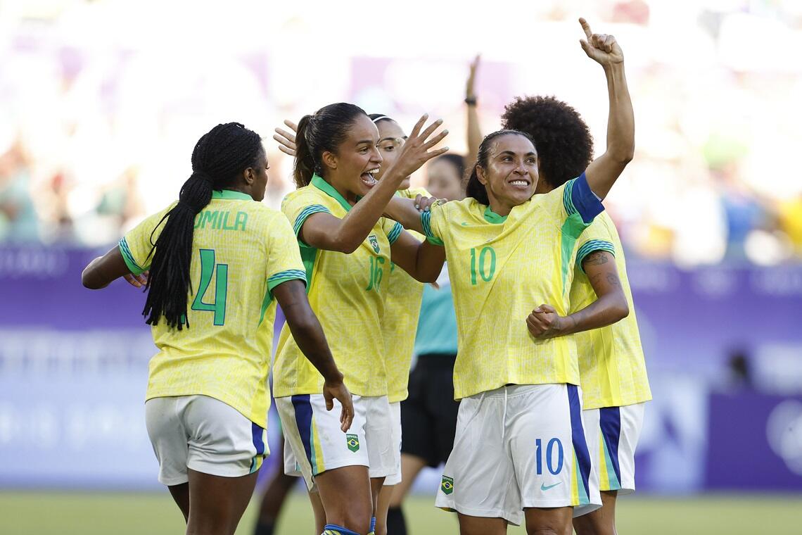 Brasil vence Nigéria na estreia na Olimpíada de Paris - 