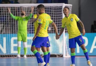 Brasil goleia Costa Rica e chega às quartas da Copa do Mundo de Futsal - 