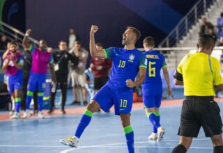 Brasil vence a Croácia e avança para as oitavas na Copa do Mundo de futsal - 