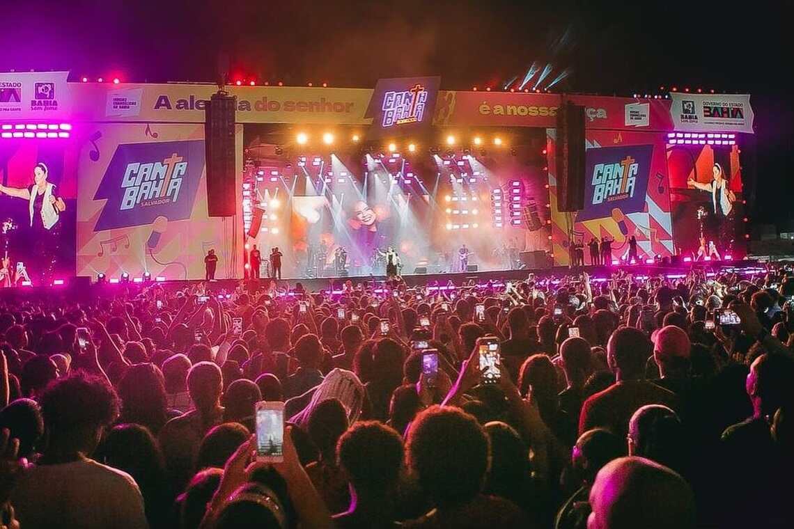 Canta Bahia terá apresentações de Sandro Nazireu e Bruna Karla neste sábado - 