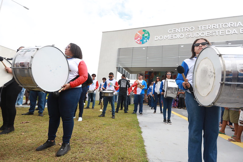 Colégio estadual para 941 estudantes é inaugurado no sudoeste da Bahia - 