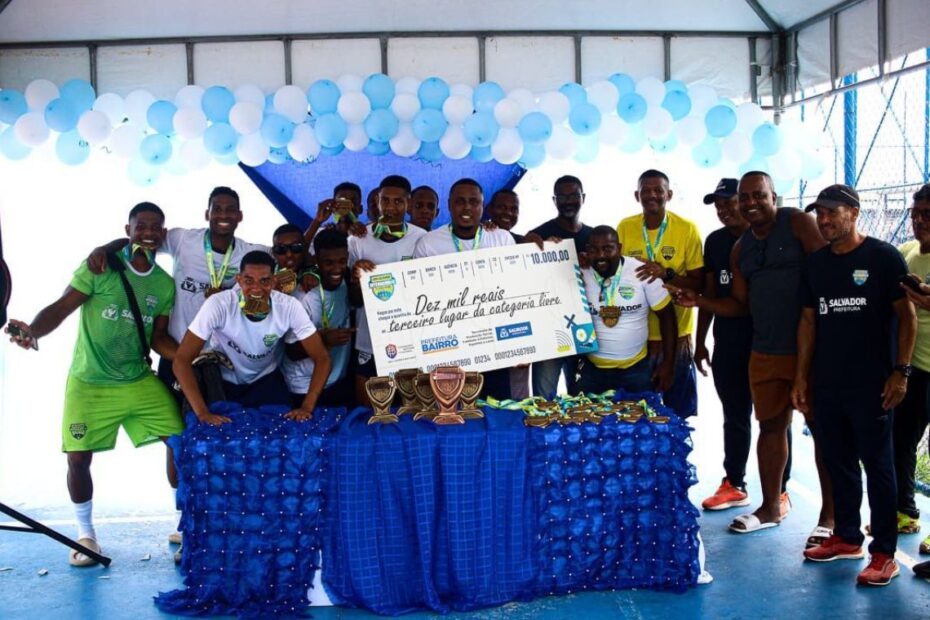 Copa Salvador Interbairros: Terceiros colocados são definidos e recebem premiação de R$ 10 mil - 