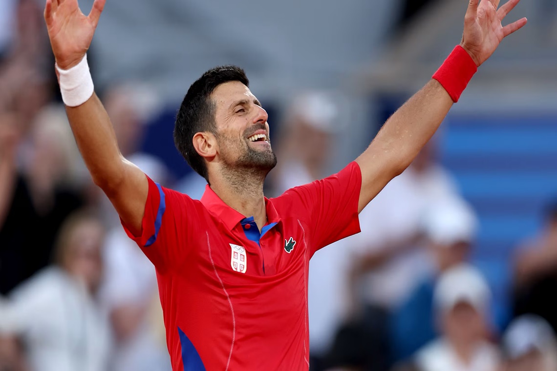 Fenômeno do tênis, Djokovic conquista o sonhado ouro olímpico - 