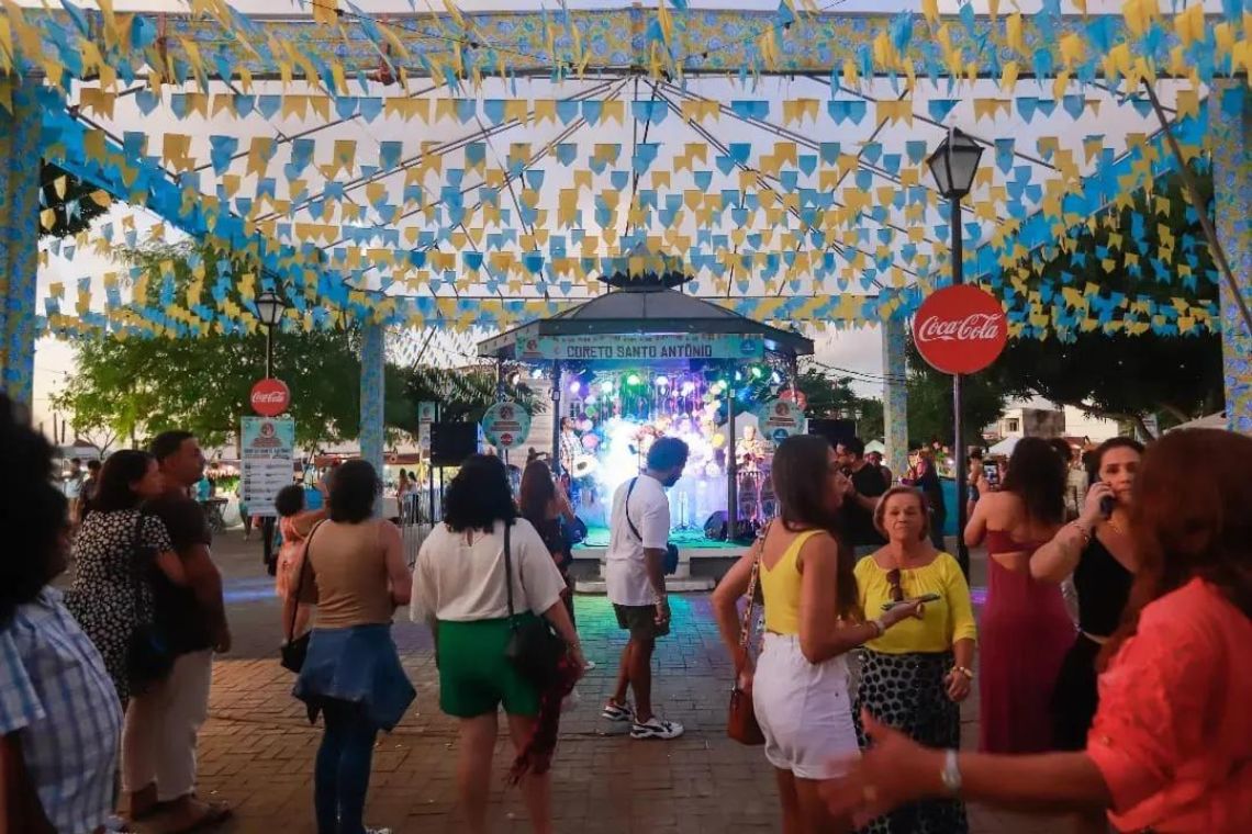 Feira da Sé leva barracas típicas e forró para o Santo Antônio - 