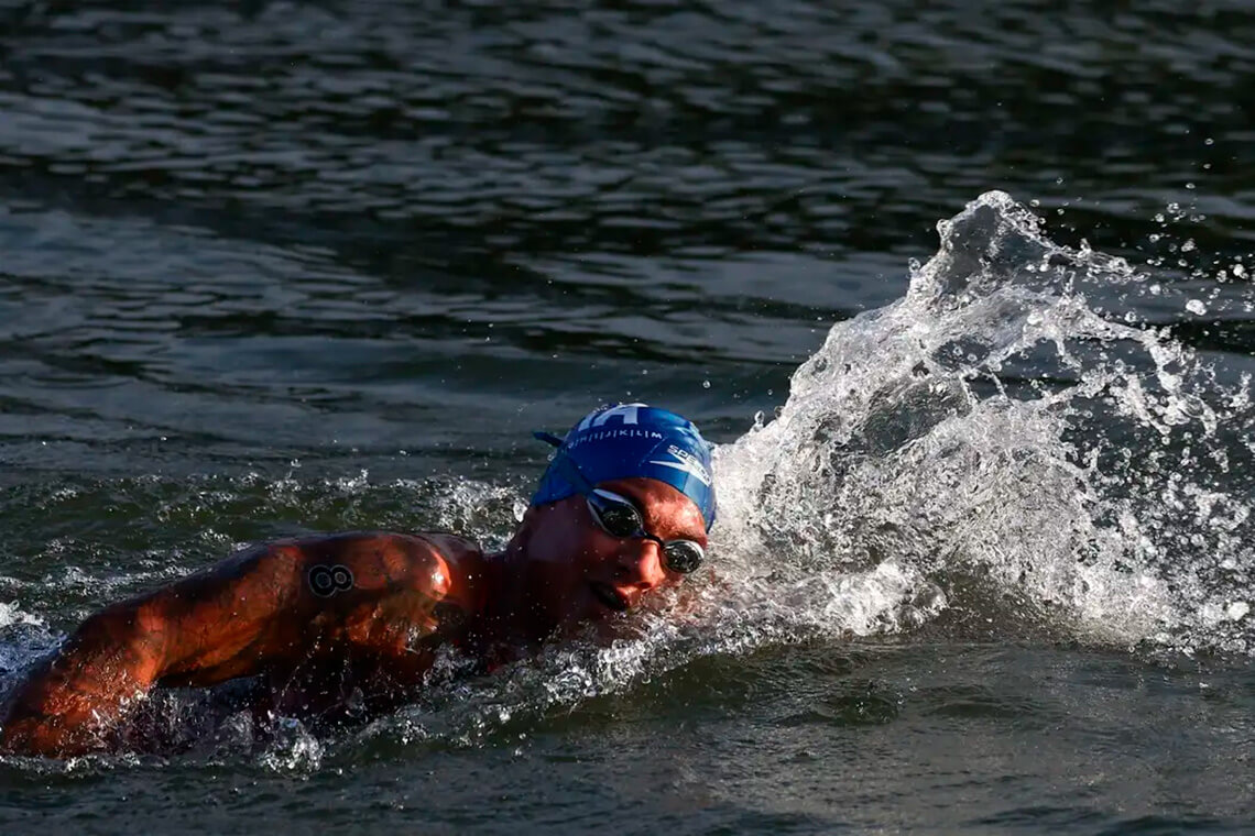 Ana Marcela revela que bebeu água do Rio Sena durante maratona aquática - 