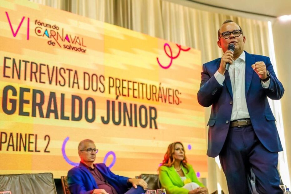 Geraldo Júnior sugere homenagem pelos 40 anos do Axé no Carnaval de Salvador em 2025 - 