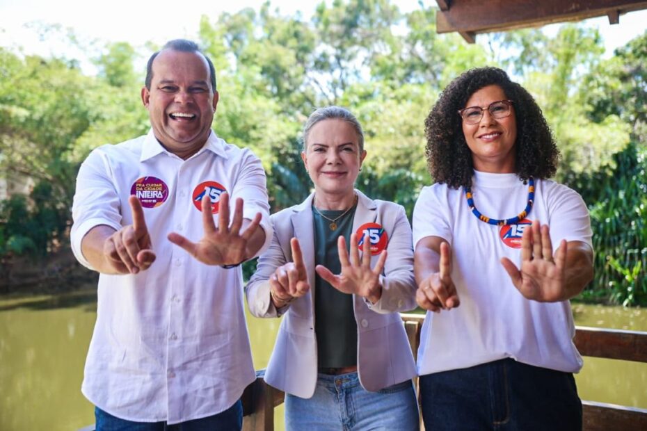 Gleisi se reúne com Geraldo, diz que Salvador é prioridade do PT, mas não participa de caminhada de emedebista - 