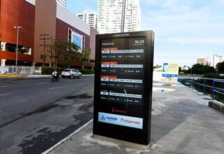 Painéis digitais em Salvador exibirão atualizações em tempo real do transporte público a partir desta quinta - 