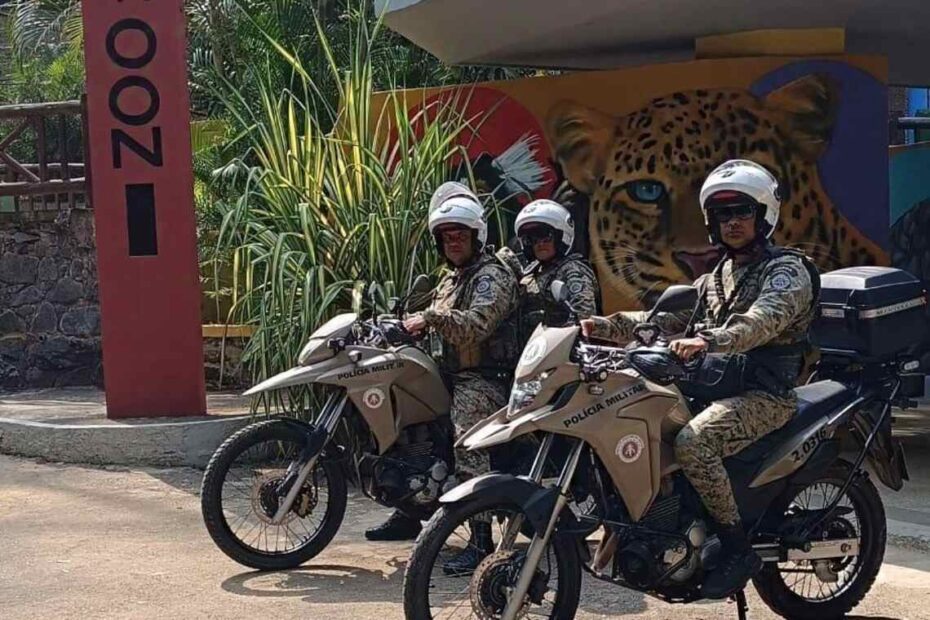 Polícia ambiental intensifica segurança no Zoológico de Salvador durante semana da criança - 