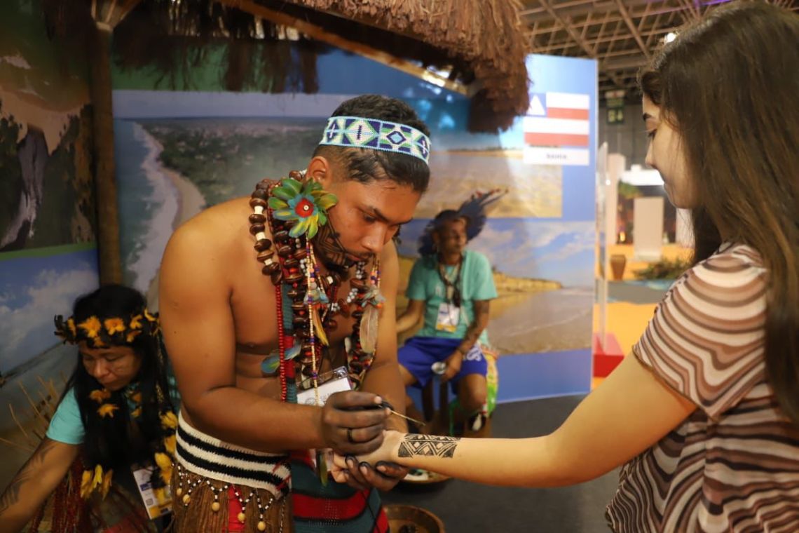 Estande da Bahia em Salão Nacional do Turismo encanta visitantes - 