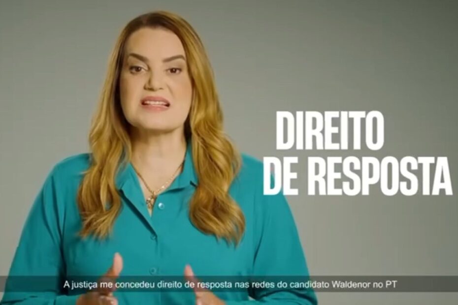 Conquista: Sheila Lemos ganha direito de resposta e Waldenor é obrigado a publicar depoimento nas redes sociais - 