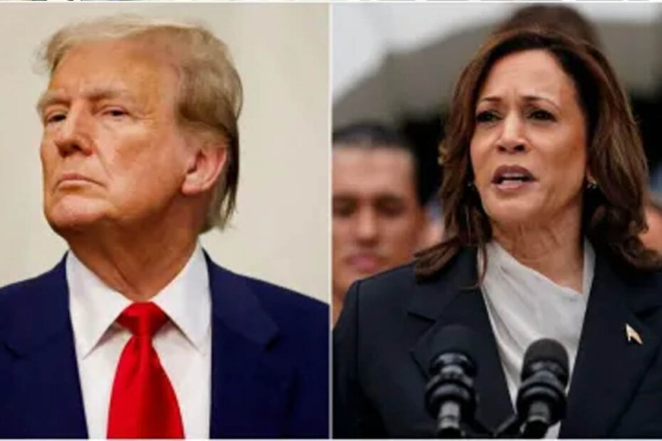 Trump lidera numericamente Kamala Harris na disputa pela Casa Branca, aponta pesquisa - 