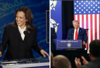 Kamala Harris coloca Trump na defensiva, e pesquisa indica que ela venceu primeiro debate - 