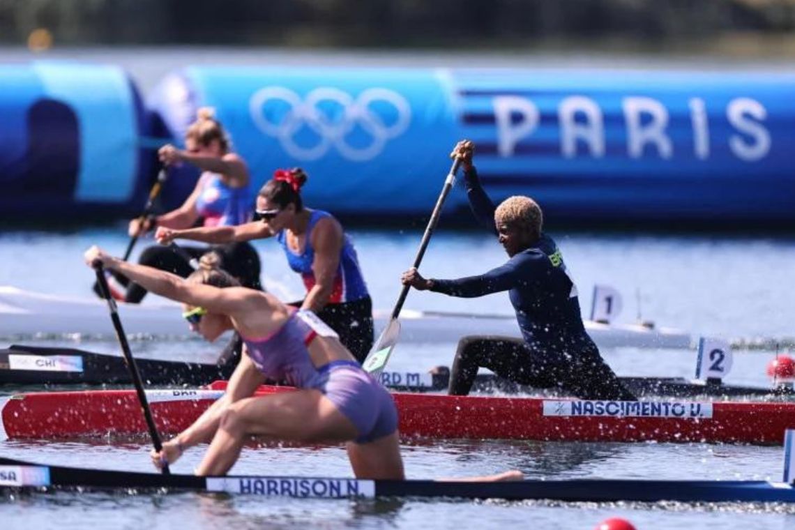 Baiana Valdenice Conceição fica em 5º na semifinal da canoagem e se despede das Olimpíadas - 