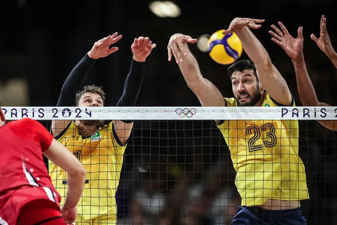 Brasil perde para os EUA no vôlei masculino e se despede de Paris - 