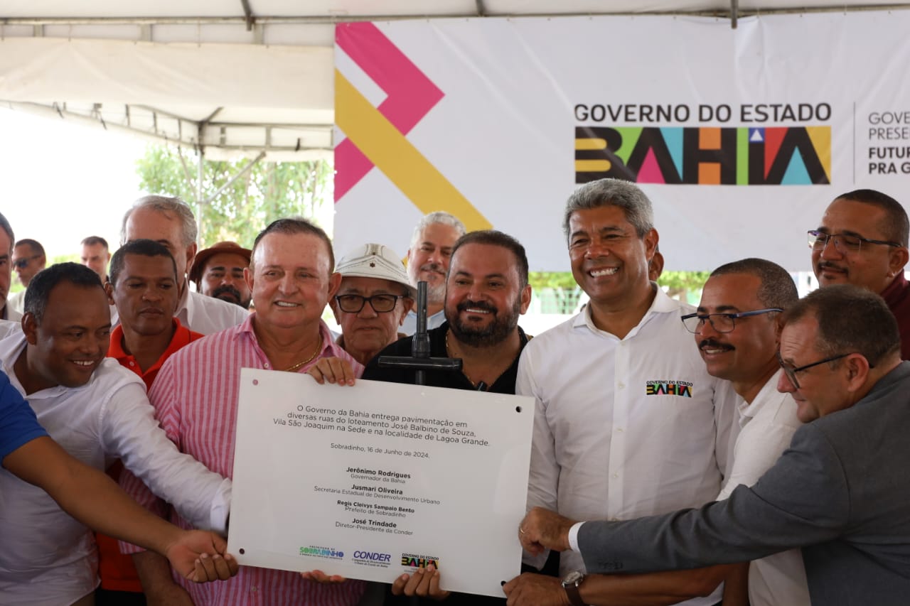 Governo do estado inaugura ponte e investe em melhorias em Sobradinho - 