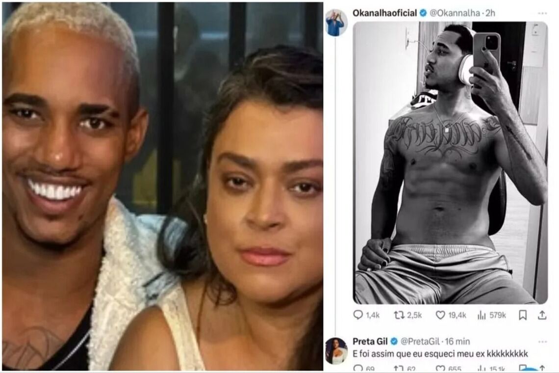 ‘Foi assim que esqueci meu ex’, comenta Preta Gil em foto sem blusa do Kanalha - 