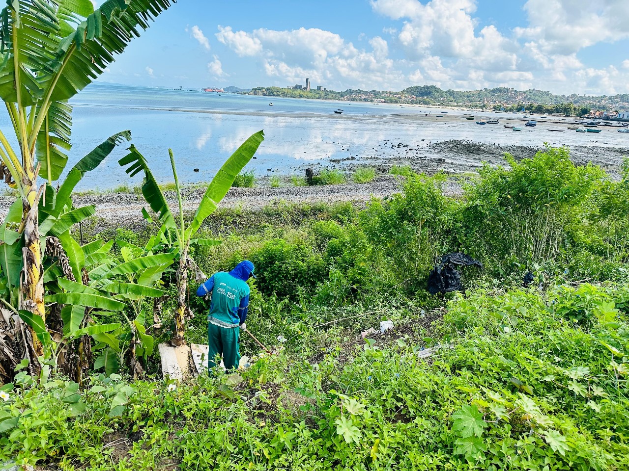 Limpurb realiza mutirões de limpeza no Subúrbio - 