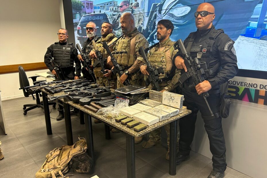 Polícia baiana retira 58 armas das ruas em 2024 - 