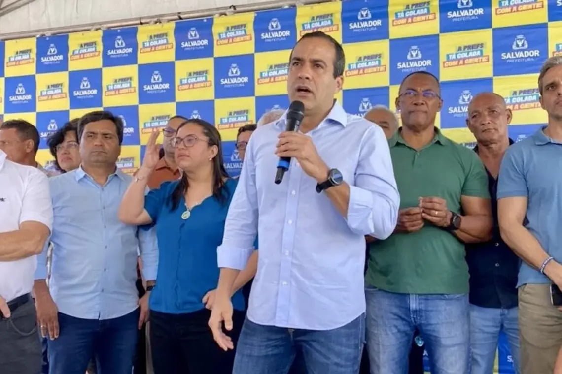 Bruno Reis diz que vaias a Jerônimo são reflexo da gestão: ‘O estado não vai bem’ - 