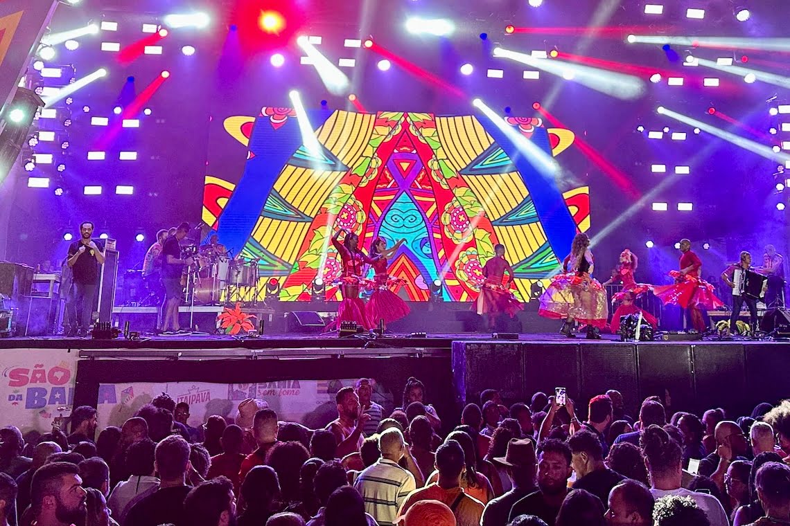 Daniela Mercury leva cultura nordestina para festejos de São Pedro em Salvador - 