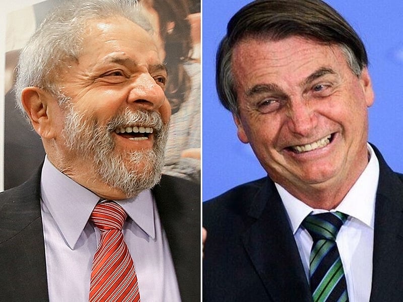 Lula pesca na Granja do Torto, e Bolsonaro anda a cavalo em Araçatuba - 