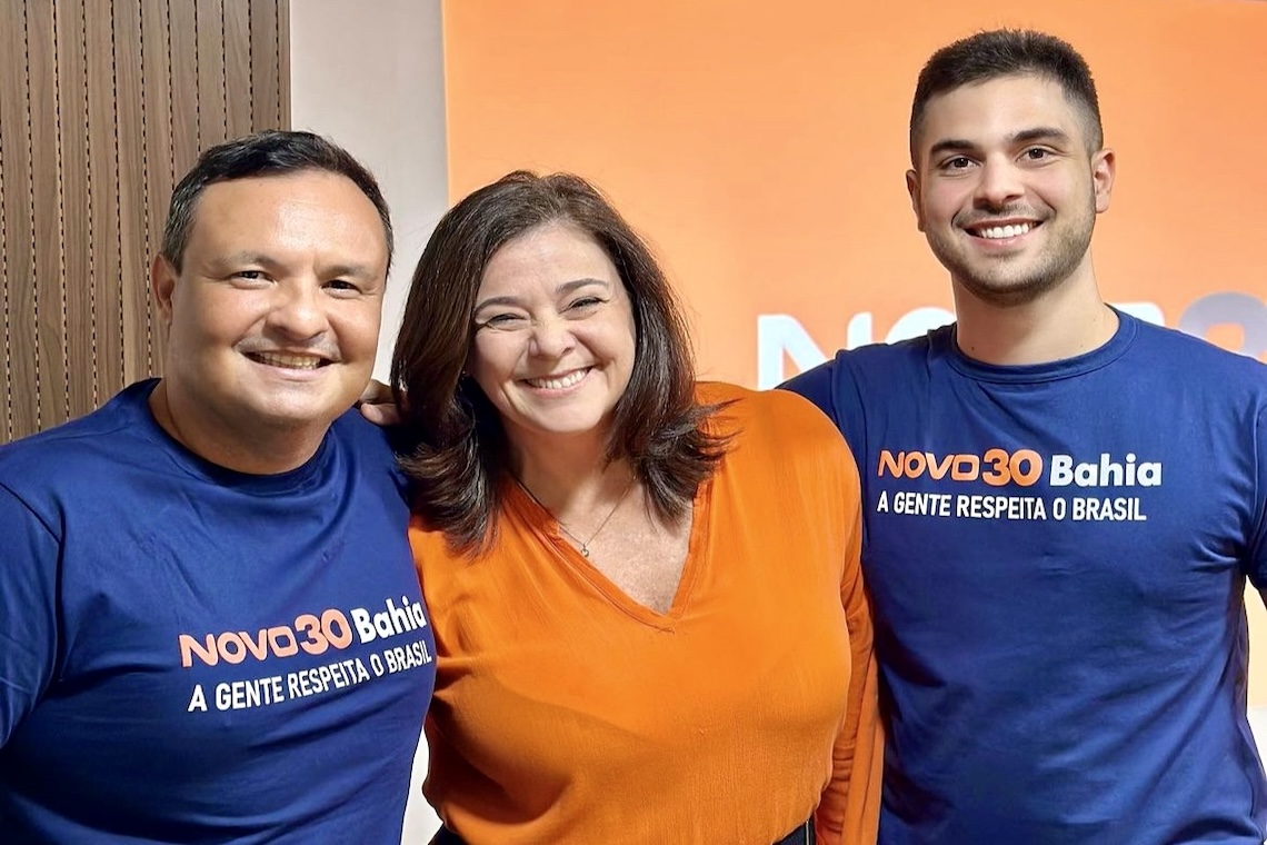 Novo abre convenções partidárias para eleições municipais na Bahia - 