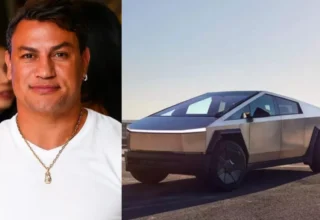 Popó revela ser dono de Tesla Cybertruck de R$ 2 milhões e viraliza em Lauro de Freitas - 