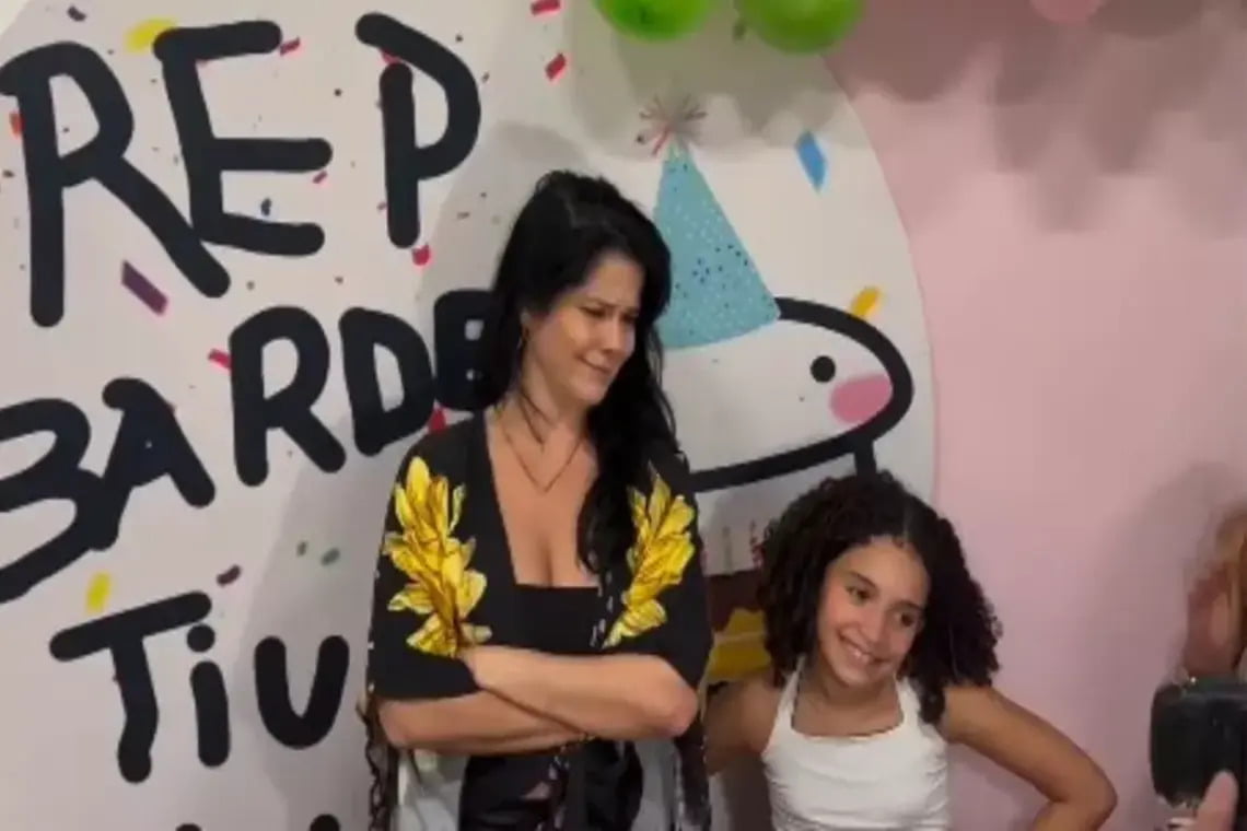 Samara Felippo polemiza ao mudar no ‘com quem será’ do aniversário da filha - 