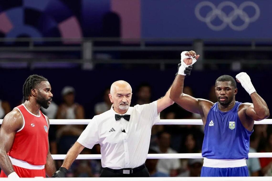 Pugilista baiano vence luta e avança para quartas de final das Olimpíadas - 