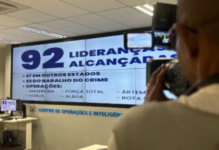 SSP-BA anuncia prisão de 92 líderes de facções e apreensão de 77 fuzis - 