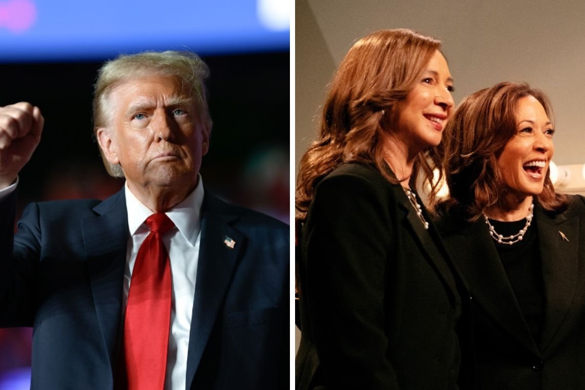 Eleições nos EUA: Trump encerra comício com piada sexista, enquanto Kamala Harris participa de programa de humor - 