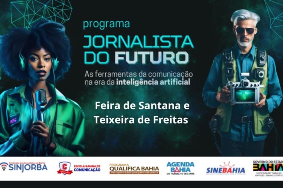 Feira de Santana e Teixeira de Freitas recebem curso de qualificação para jornalistas em 21 de novembro - 