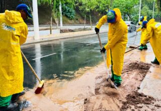 Limpurb intensifica ações para minimizar impactos das chuvas em Salvador - 