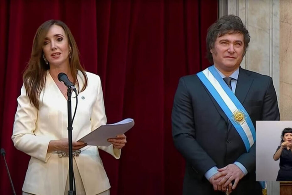 Milei rompe com vice-presidente da Argentina e a acusa de estar próxima da esquerda: ‘Próxima do círculo vermelho’ - 