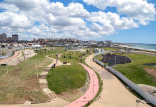 Arena O Canto da Cidade começa a ganhar forma para o Festival Virada Salvador 2025 - 